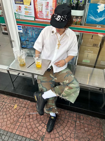 2D2idiots.labe - Pearl Floral Pillbox Cap Ver 2  水鑽小花藥盒帽