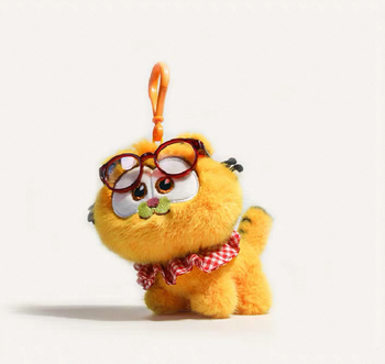 正版聯名加菲貓可愛絨毛公仔玩偶包包掛件鑰匙扣飾品配件