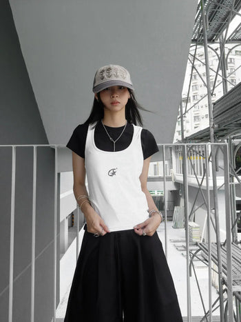 “MADE 𝗚𝘂𝗯𝗮𝗻 " 日常 星星 無袖 背心