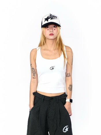 “MADE 𝗚𝘂𝗯𝗮𝗻 " 日常 星星 無袖 背心