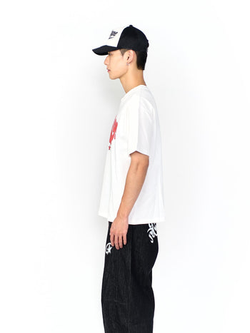 “MADE 𝗚𝘂𝗯𝗮𝗻 " 街舞 原創 美式 復古 星星 260G 印花 短袖 T恤