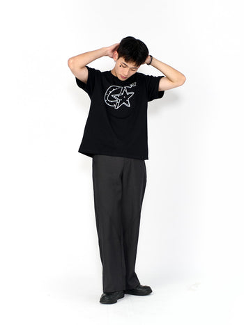 “MADE 𝗚𝘂𝗯𝗮𝗻 " 原創 星星 街舞 大星 260G 印花 短袖 T恤