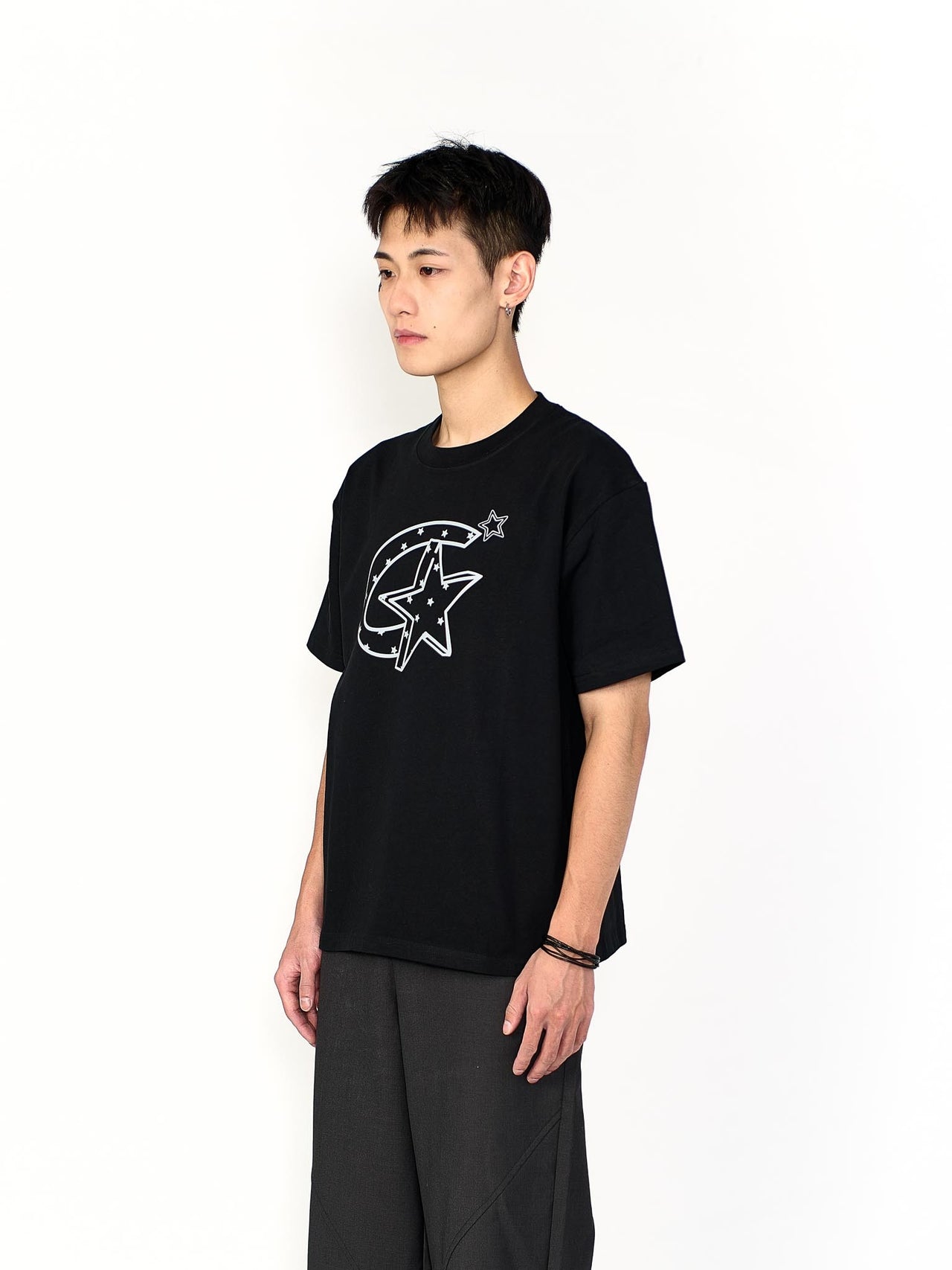 “MADE 𝗚𝘂𝗯𝗮𝗻 " 原創 星星 街舞 大星 260G 印花 短袖 T恤