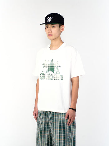 “MADE 𝗚𝘂𝗯𝗮𝗻 " 原創 GUBAN 星星 街舞 260G 印花 短袖 T恤