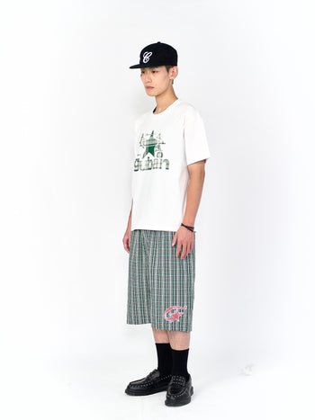 “MADE 𝗚𝘂𝗯𝗮𝗻 " 原創 GUBAN 星星 街舞 260G 印花 短袖 T恤