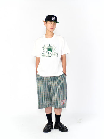 “MADE 𝗚𝘂𝗯𝗮𝗻 " 原創 GUBAN 星星 街舞 260G 印花 短袖 T恤