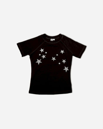 “MADE 𝗚𝘂𝗯𝗮𝗻 " 滿天星 星星 街舞 正肩 短板 彈性 短袖