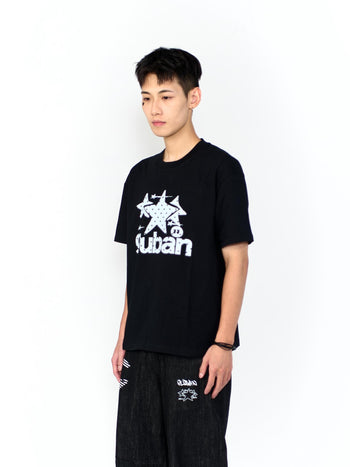 “MADE 𝗚𝘂𝗯𝗮𝗻 " 原創 GUBAN 星星 街舞 260G 印花 短袖 T恤