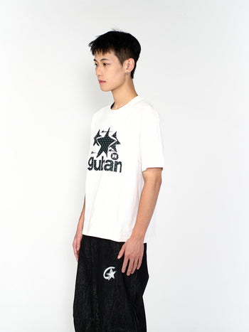 “MADE 𝗚𝘂𝗯𝗮𝗻 " 原創 GUBAN 星星 街舞 260G 印花 短袖 T恤