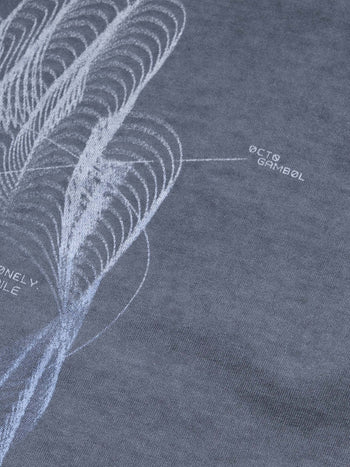 OCTO GAMBOL® / S25 Octo x Lonely.crocodile Silent Motion Graphic Tee