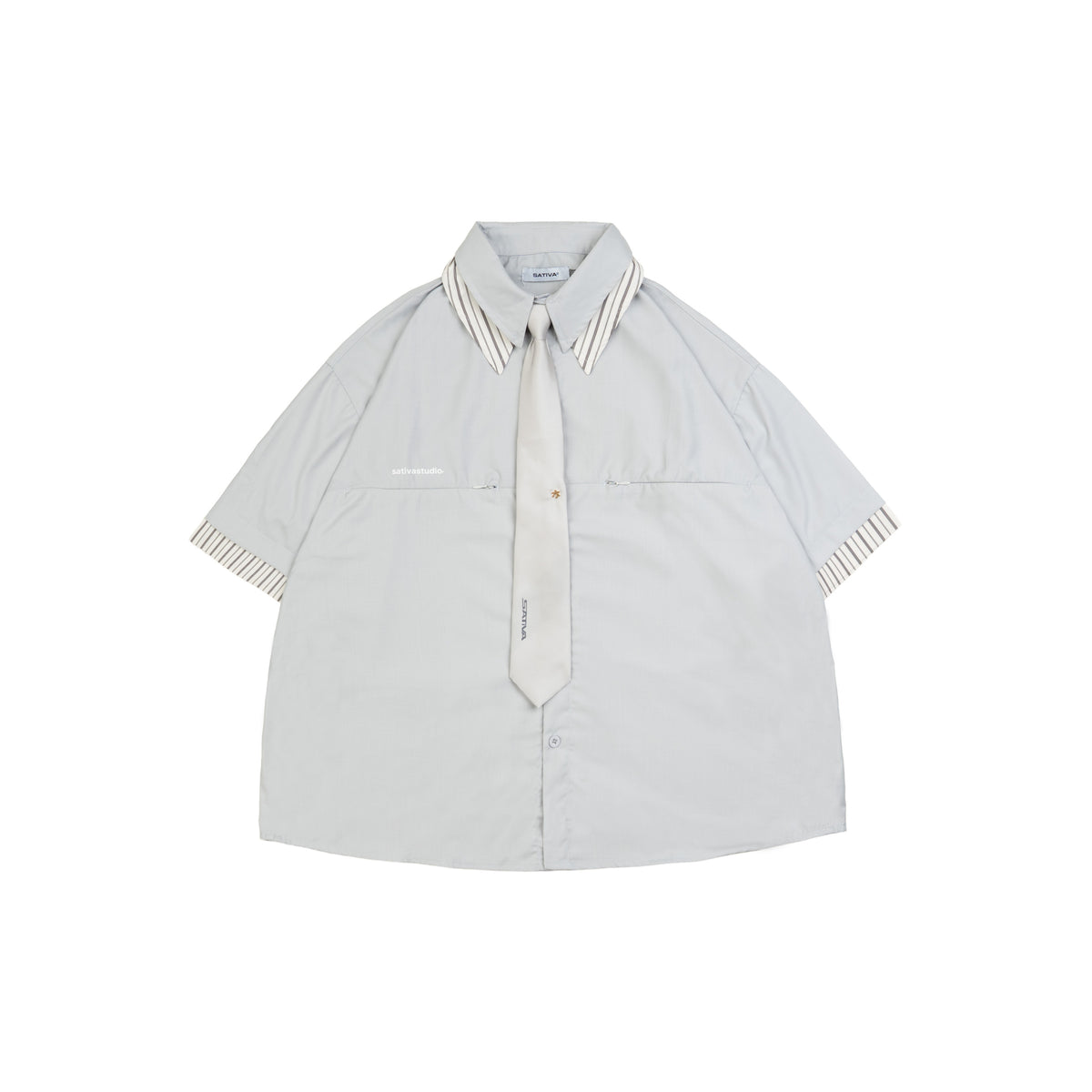 SATIVA STUDIO 2025 S/S TS-03 “Deconstruct” Shirt