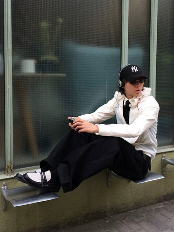 Loafer 義大利  頭層 牛皮 明線 撞色 拼接 樂福鞋