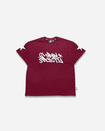 “MADE 𝗚𝘂𝗯𝗮𝗻 " 塗鴉 街頭 星星 寬鬆 BOXY 涼感 短袖