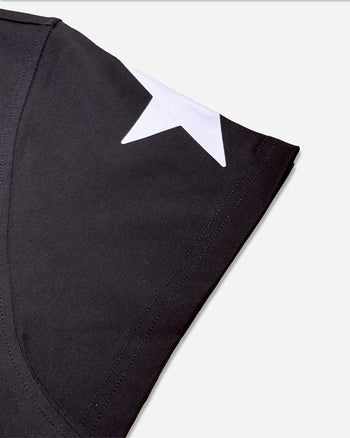 “MADE 𝗚𝘂𝗯𝗮𝗻 " 塗鴉 街頭 星星 寬鬆 BOXY 涼感 短袖