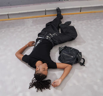 DND4DES 美式 街頭 復古 丹寧  飛機扣 彎刀 牛仔褲