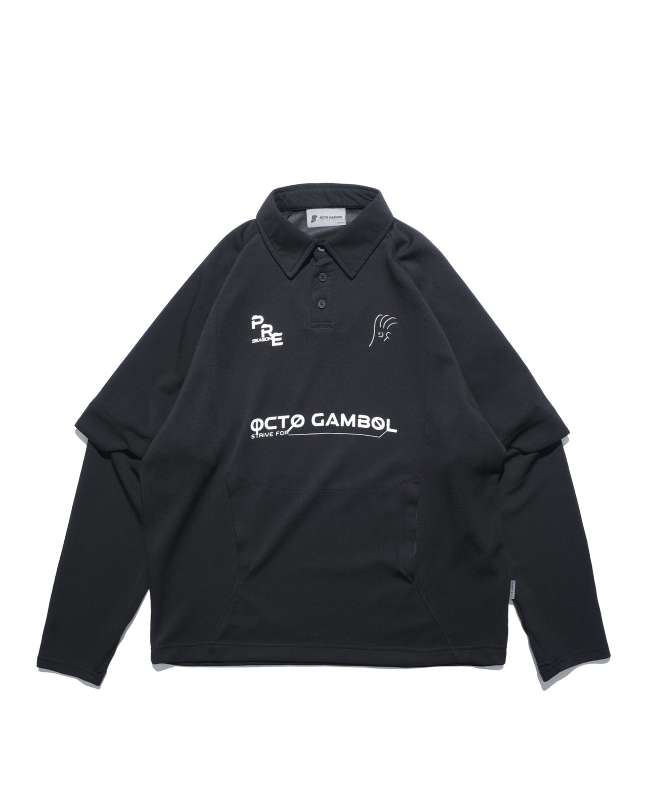 OCTO GAMBOL® / A25 / Detachable Polo Shirt
