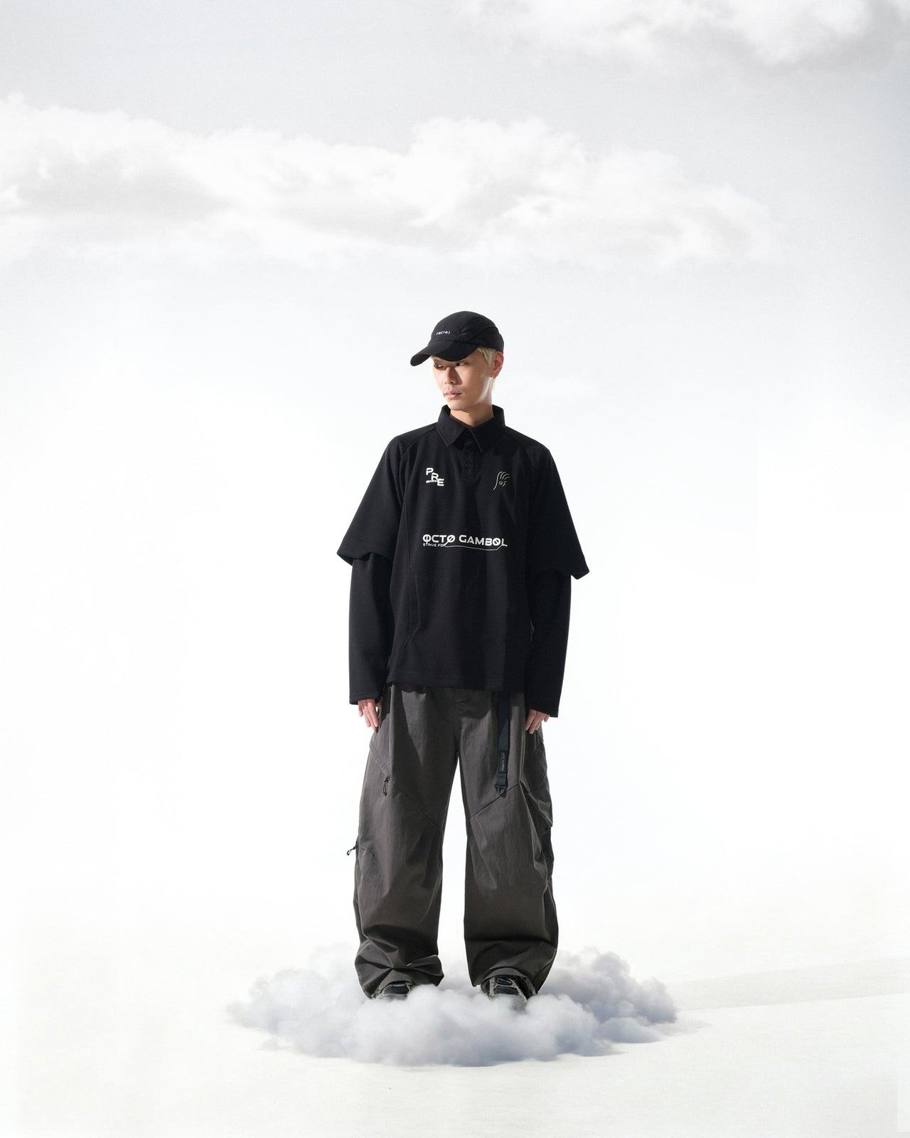 OCTO GAMBOL® / A25 / Detachable Polo Shirt