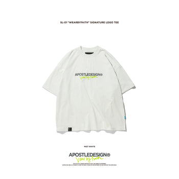 Apostle - 25AW "Wearbyfaith" Signature LOGO TEE