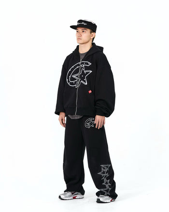 " MADE 𝗚𝘂𝗯𝗮𝗻 " 原創 星星 街頭 街舞 休閒 套裝 外套