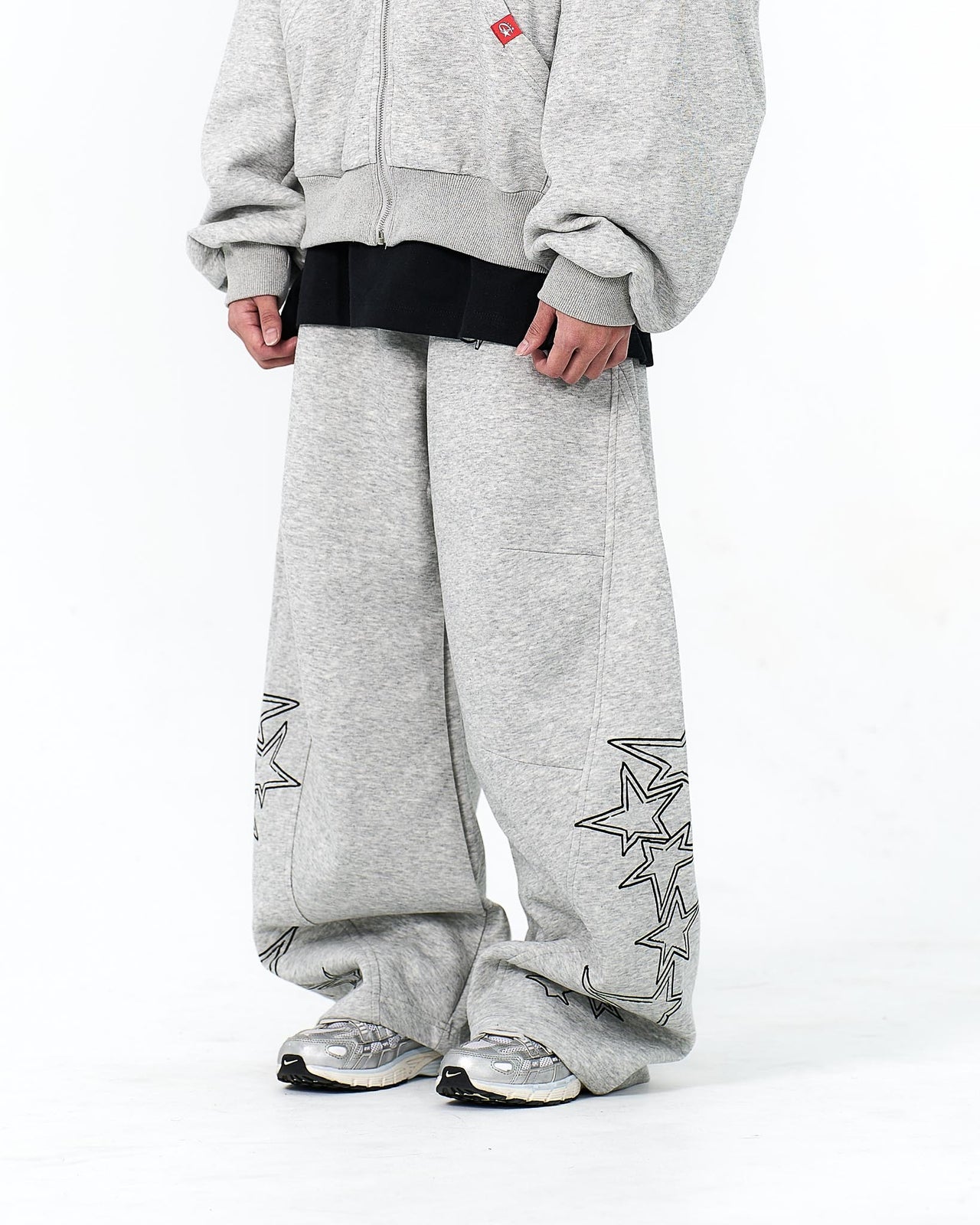 " MADE 𝗚𝘂𝗯𝗮𝗻 " 原創 星星 街頭 街舞 休閒 套裝 長褲