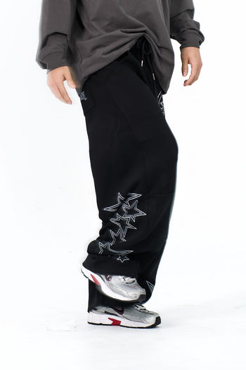 " MADE 𝗚𝘂𝗯𝗮𝗻 " 原創 星星 街頭 街舞 休閒 套裝 長褲