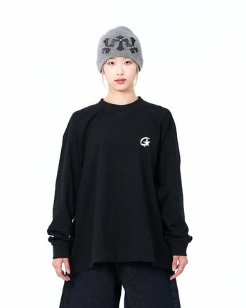 " MADE 𝗚𝘂𝗯𝗮𝗻 " 功能性星星 小Logo 星星長袖上衣