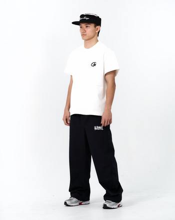 “MADE 𝗚𝘂𝗯𝗮𝗻 " 速乾 彎刀 闊腿 街頭 街舞 休閒 運動褲