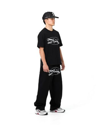 “MADE 𝗚𝘂𝗯𝗮𝗻 " 運動 休閒 街頭 塗鴉 直筒 棉褲