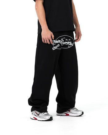 “MADE 𝗚𝘂𝗯𝗮𝗻 " 運動 休閒 街頭 塗鴉 直筒 棉褲