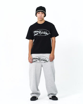 “MADE 𝗚𝘂𝗯𝗮𝗻 " 運動 休閒 街頭 塗鴉 直筒 棉褲