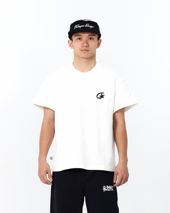 " MADE 𝗚𝘂𝗯𝗮𝗻 " BOXY 寬短 星星 小Logo 素色 上衣