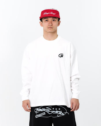 " MADE 𝗚𝘂𝗯𝗮𝗻 " 功能性星星 小Logo 星星長袖上衣