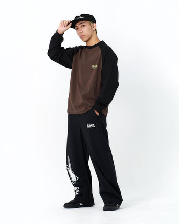 “MADE 𝗚𝘂𝗯𝗮𝗻 " 速乾 街頭 星星 彎刀 休閒 運動長褲