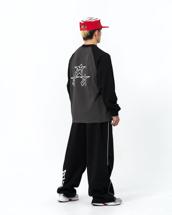 “MADE 𝗚𝘂𝗯𝗮𝗻 " 寬鬆 街頭 闊腿 顯瘦 街舞 加厚 棉褲