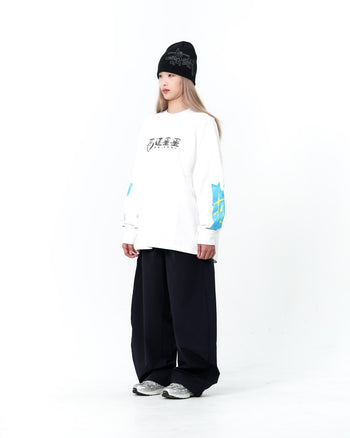 " MADE 𝗚𝘂𝗯𝗮𝗻 " 高速星星 街頭 寬鬆 功能性 長袖上衣