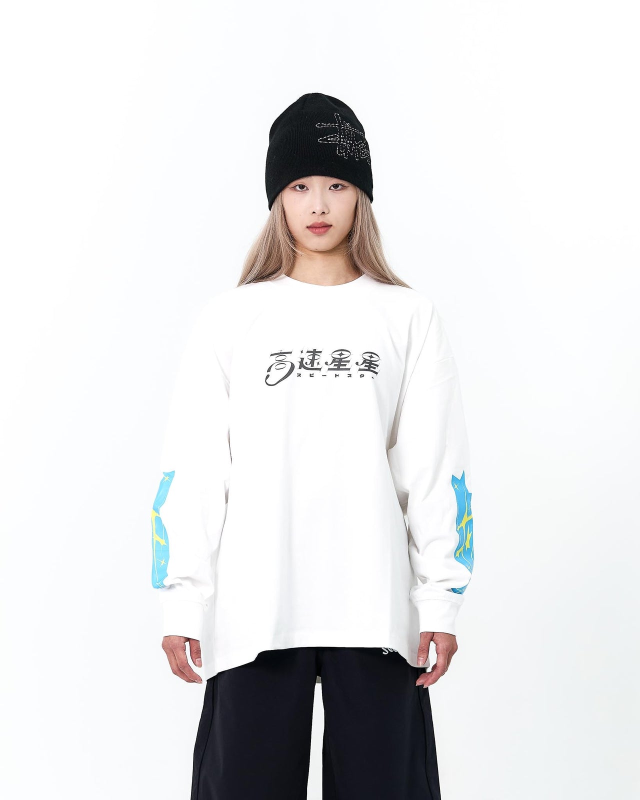 " MADE 𝗚𝘂𝗯𝗮𝗻 " 高速星星 街頭 寬鬆 功能性 長袖上衣