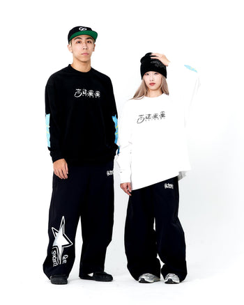 " MADE 𝗚𝘂𝗯𝗮𝗻 " 高速星星 街頭 寬鬆 功能性 長袖上衣