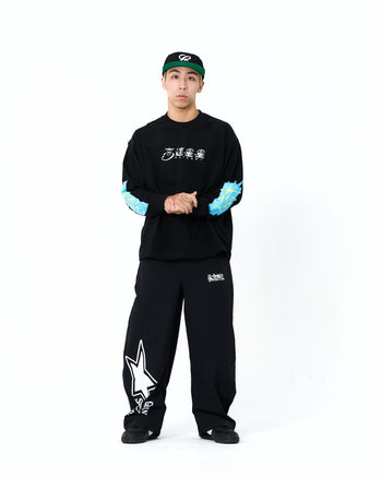 " MADE 𝗚𝘂𝗯𝗮𝗻 " 高速星星 街頭 寬鬆 功能性 長袖上衣