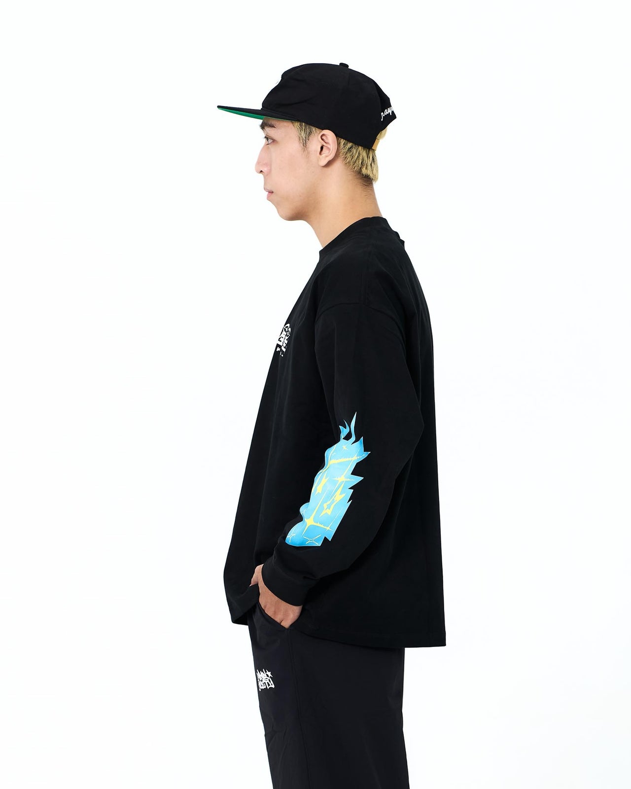 " MADE 𝗚𝘂𝗯𝗮𝗻 " 高速星星 街頭 寬鬆 功能性 長袖上衣