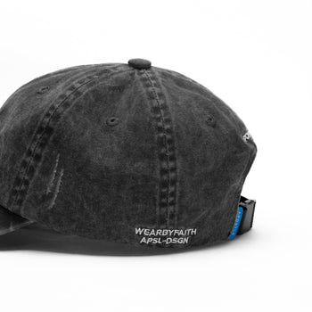 Apostle - 25AW "Pilgrim" Logo Vintage Washed Cap