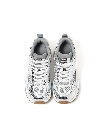 Killwinner 吳世勳同款 銀色 運動 休閒 老爹 增高6cm 跑鞋