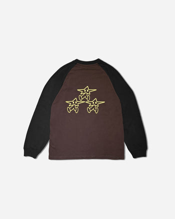 " MADE 𝗚𝘂𝗯𝗮𝗻 " 撞色 寬鬆 星星人 原創 打底  長袖上衣