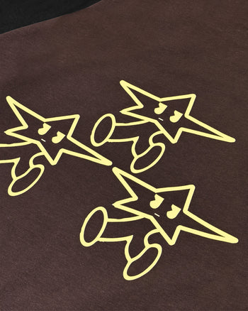 " MADE 𝗚𝘂𝗯𝗮𝗻 " 撞色 寬鬆 星星人 原創 打底  長袖上衣