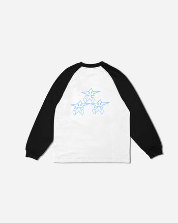 " MADE 𝗚𝘂𝗯𝗮𝗻 " 撞色 寬鬆 星星人 原創 打底  長袖上衣