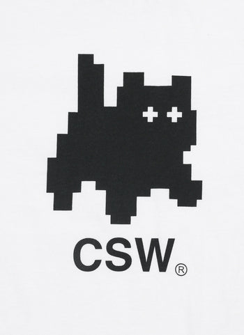 CSW - MELTING SIGNATURE LOGO HALF T T-C1002