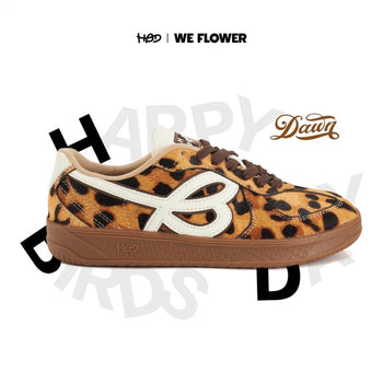 WEFLOWER HBD x Flower 豹紋 小花鞋 AESPA 同款 正品 平底鞋