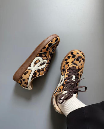 WEFLOWER HBD x Flower 豹紋 小花鞋 AESPA 同款 正品 平底鞋