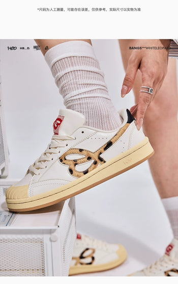 WEFLOWER HBD 百搭 休閒 復古 貝殼頭 版鞋