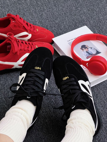 WEFLOWER  HBD 復古百搭 薄底 運動 賽車鞋