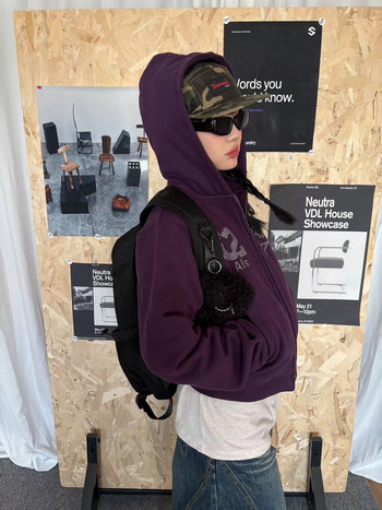 美式 復古 燙鑽 骷髏 Y2K 短版 外套